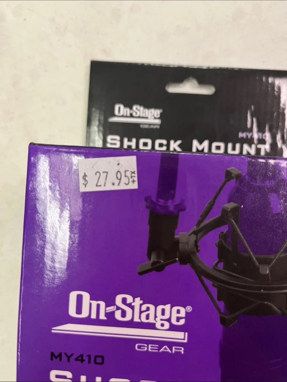 On Stage shock mount